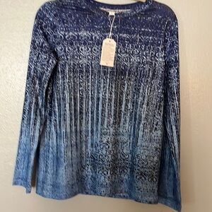 Exclusive long sleeved top. Brand new with tags. Size Small